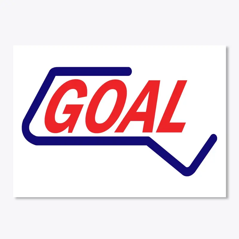 GOAL Logo Sticker 